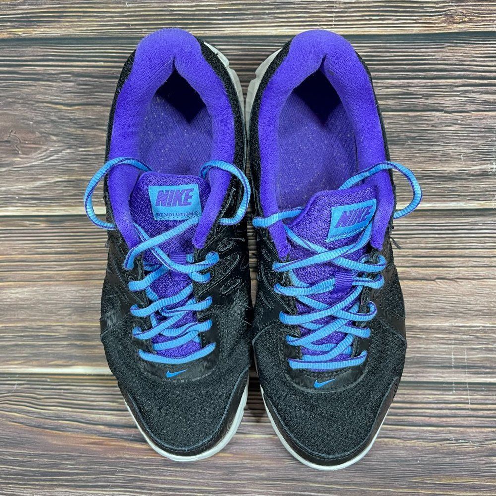 Nike Revolution 2 Women's Black Running Shoes - Picture 7 of 8